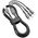 Kabel 3w1, 1,2m