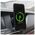 Uchwyt samochodowy na telefon do kratki i na kokpit z szybk? ładowark? indukcyjn? Qi2 15W AMIO-04179