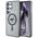 Etui Karl Lagerfeld Button Choupette      Head Printed Logo MagSafe Samsung Galaxy S25 Ultra czarny