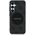Guess 4G Round Patch Classic Logo MagSafe case for Samsung Galaxy S25 black