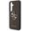 Guess Grained Big 4G Logo Small Classic Logo case for Samsung Galaxy S25 brown