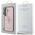 Guess Grained Big 4G Logo Small Classic Logo case for Samsung Galaxy S25 pink
