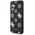 Guess 4G Printed Colored Peony Pattern MagSafe case for Samsung Galaxy S25 black