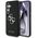 Guess Grained Big 4G Logo Small Classic Logo case for Samsung Galaxy S25 Plus black