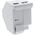 InLine InLine® Keystone SNAP-In Fiber βάση στήριξης μονάδας Keystone, 1 θύρα για ράγα DIN 12749211 4043718286898