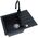 SINK ROCK30 BLCK+MIXER+SIF 1213091SEN