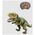 Dinozaur T-Rex Zdalnie Sterowany RC Światła Dźwięk LEAN Toys