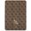 Guess GUFC13PM24PS4SGW iPad Pro 13" 2024  brązowy/brown Magnetic 4G Big Logo