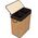 Laundry box with divider G21 63555164, 105l, bamboo