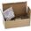 InLine 24pcs. Bulk-Pack InLine® Keystone RJ45 jack slim, SNAP-In, Cat.6A, integrated cable tie