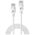 Lindy LINDY Patchkabel Cat.6A F/UTP Ultra Slim grau 2m