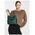 Guess, Elenia, Polyurethane, Textile Backpack, Forest Green, For Women For Women