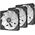 Wentylator Genesis Oxal 120 ARGB Czarny 3-pack (NGF-2265)