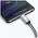 Kabel USB 2.0 Typ-C USB-C 50cm 3A Szybkie Ładowanie w Oplocie