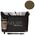 15 Set Nouba: Nouba, Eyebrow Brush + Nouba, Eyebrow Gel, 7 ml + Textile Makeup Bag, Black For Women
