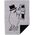 Πετσέτα Iittala Moomin 70x140 cm Moominpappa γκρι 14111997 6411801013795