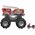 Mattel Hot Wheels Monster Trucks Mega - Pojazd do zbudowania 5-Alarm + łazik ATV Zestaw klocków HHD19