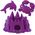 SPIN Kinetic Sand piasek907g  fioletowy 6061465 /3