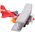 Αεροπλάνο Jakks SONIC Tornado Biplane με ηχητική φιγούρα 14234317 192995423282