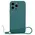 Bizon Case Silicone Magnetic Apple iPhone 16 Pro dark green