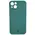 Bizon Case Silicone Magnetic Apple iPhone 14 dark green