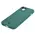 Bizon Case Silicone Magnetic Apple iPhone 14 dark green