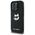 Karl Lagerfeld Karl Lagerfeld KLHCP16XPGKLCHPK iPhone 16 Pro Max 6.9" czarny/black hardcase Monogram Choupette Head Pin