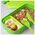 Curver Pojemnik ze sztućcami Lunch&Go zielony (224315)