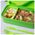 Curver Pojemnik ze sztućcami Lunch&Go zielony (224315)