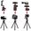 Statyw Apexel Giętki Statyw Elastyczny 3w1 Uchwyt Pilot Bluetooth Do Telefonu Smartfona / Aparatu Dslr / Kamery Gopro Sjcam Xiaomi Dji Insta360 / Apl-jj025