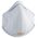 Uvex Respiratorius Uvex Silv-Air Classic 2210 FFP2, puodelio tipo su vožtuvu, baltas, 3 vnt mažmeninėje pakuotėje 13462642 4031101956022