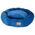 Mimikoko MIMIKO Pets Legowisko Shaggy okrągłe XL 75cm chabrowe