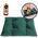 Mimikoko MIMIKO Pets Legowisko Poducha Velvet 70x50cm butelkowa zieleń