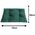 Mimikoko MIMIKO Pets Legowisko Poducha Velvet 70x50cm butelkowa zieleń