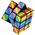 Mega Creative KOSTKA MAGIC 6X6 TECZA MC DISP 6/144