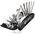 RockBros 16w1 Narzędzie wielofunkcyjne MultiTool do naprawy rowerów - czarne 16w1 Narzędzie wielofunkcyjne MultiTool do naprawy rowerów - czarne