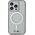 BMW BMHMP15LHCRS iPhone 15 Pro 6.1"  transparent hardcase Silver Ring MagSafe