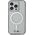 BMW BMHMP15LHCRS iPhone 15 Pro 6.1"  transparent hardcase Silver Ring MagSafe