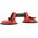 YT.SUCTION CUP 2 x 150mm - MOVABLE