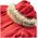 hitec Damski płaszcz ocieplany Hi-tec LADY LASSE M000143819 haute red/black rozmiar S