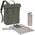 Lassig Green Label Rolltop Up Backpack Olive zielony