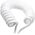 Ducky Ducky Coiled Cable - White Edition 13315443 4711394392379
