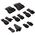 Kolink Kolink Core Pro Braided Cable Extension Kit 12V-2x6 Type 2 - Jet Black/Gunmetal Grey 13338808 5999094005747