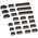 Kolink Kolink Core Pro Braided Cable Extension Kit 12V-2x6 Type 2 - Jet Black/Gunmetal Grey 13338808 5999094005747