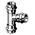 Viega Trójnik SANPRESS INOX z SC CONTUR 28x28x28mm - 435882
