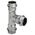 Viega Trójnik SANPRESS INOX z SC CONTUR 28x28x28mm - 435882