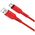 Kabel USB Hoco USB-A - USB-C 1 m Czerwony (6931474744937)