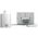 Regulator pokojowy WiFi z komunikacją OpenTherm biały ST-2801 WiFi