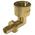 Kolano 90° mosiężne GW ultraLINE - 16 Rp3/4KAN-THERM