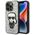 Karl Lagerfeld Etui Karl Lagerfeld do iPhone 14 Pro 6,1" hardcase srebrny/silver Glitter Flakes Ikonik